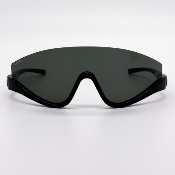 NEW GUCCI GG1650S 001 SHIELD BLACK WOMEN SUNGLASSES GUCCI - Picture 7 of 12